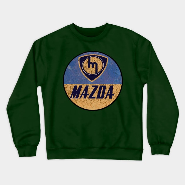 Mazda Rotary Engines Japan Crewneck Sweatshirt by Midcenturydave